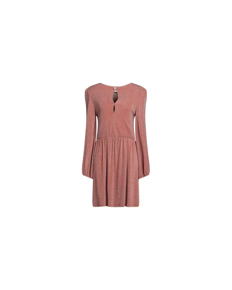 Soallure KLEIDER - Mini-Kleiderauf YOOX.COM Rostrot