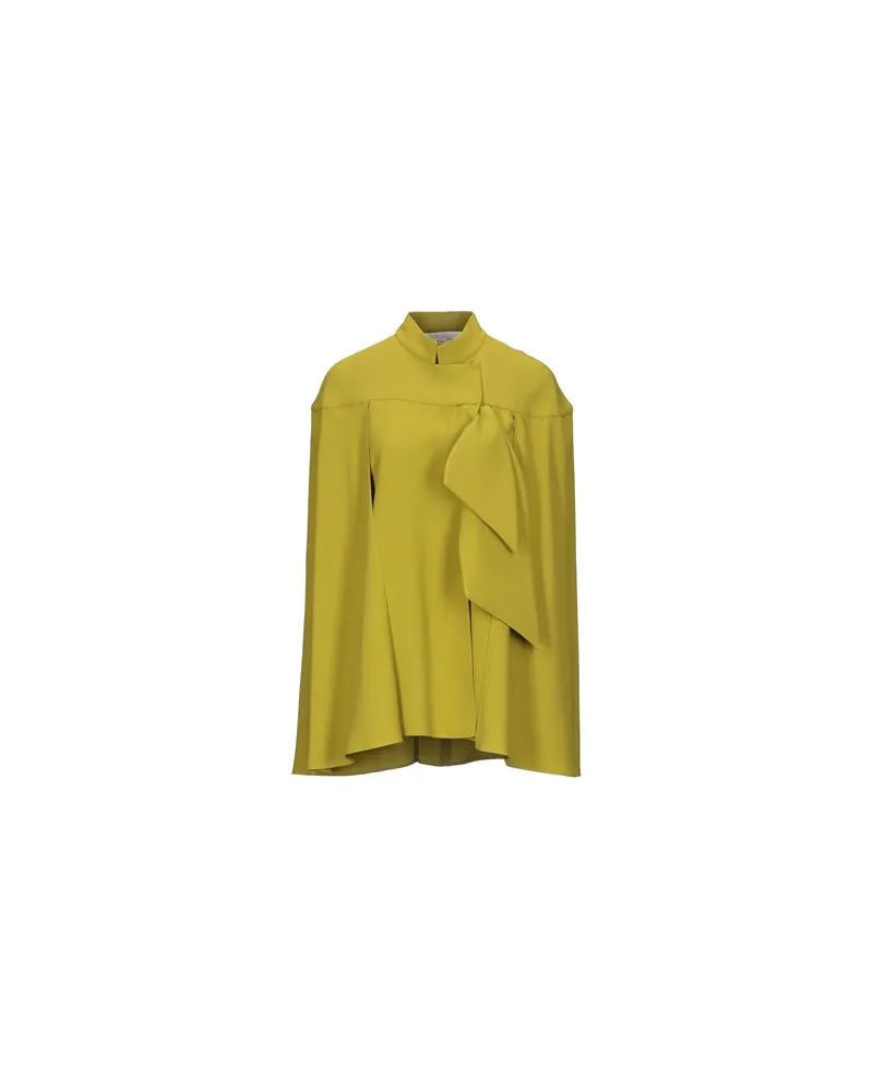 Alberta Ferretti JACKEN & MÄNTEL - Capesauf YOOX.COM Limettengrün