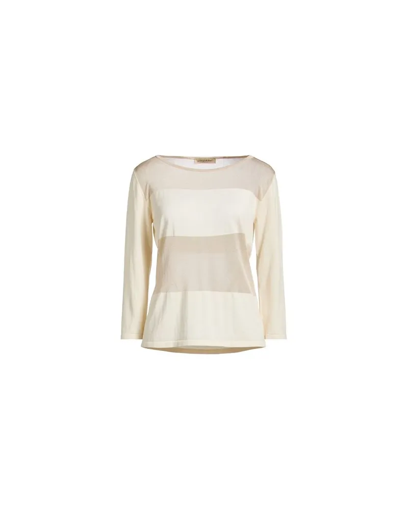 Gentryportofino STRICKWAREN - Pulloverauf YOOX.COM Cremeweiß