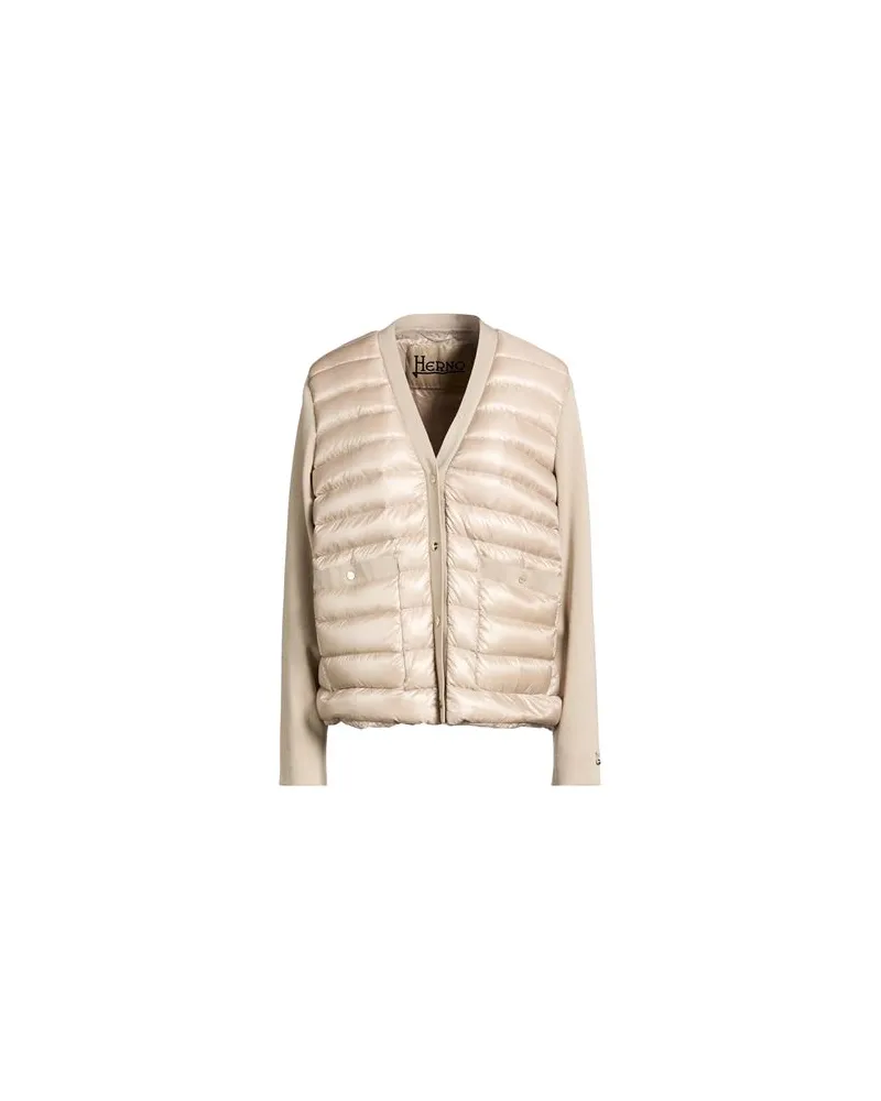 Herno JACKEN & MÄNTEL - Pufferjacken & Daunenjackenauf YOOX.COM Beige