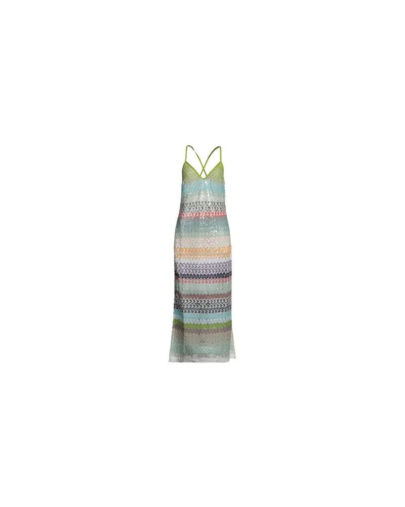 Missoni KLEIDER - Maxi-Kleiderauf YOOX.COM Himmelblau