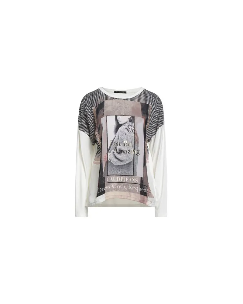 Gaudi JEANS - TOPS - T-shirtsauf YOOX.COM Elfenbein