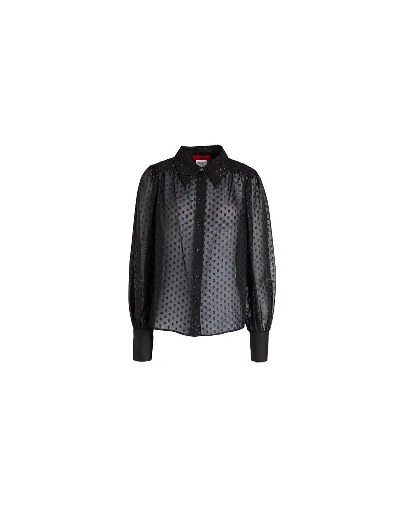 MAX&Co. GIO  - TOPS - Hemdenauf YOOX.COM Schwarz