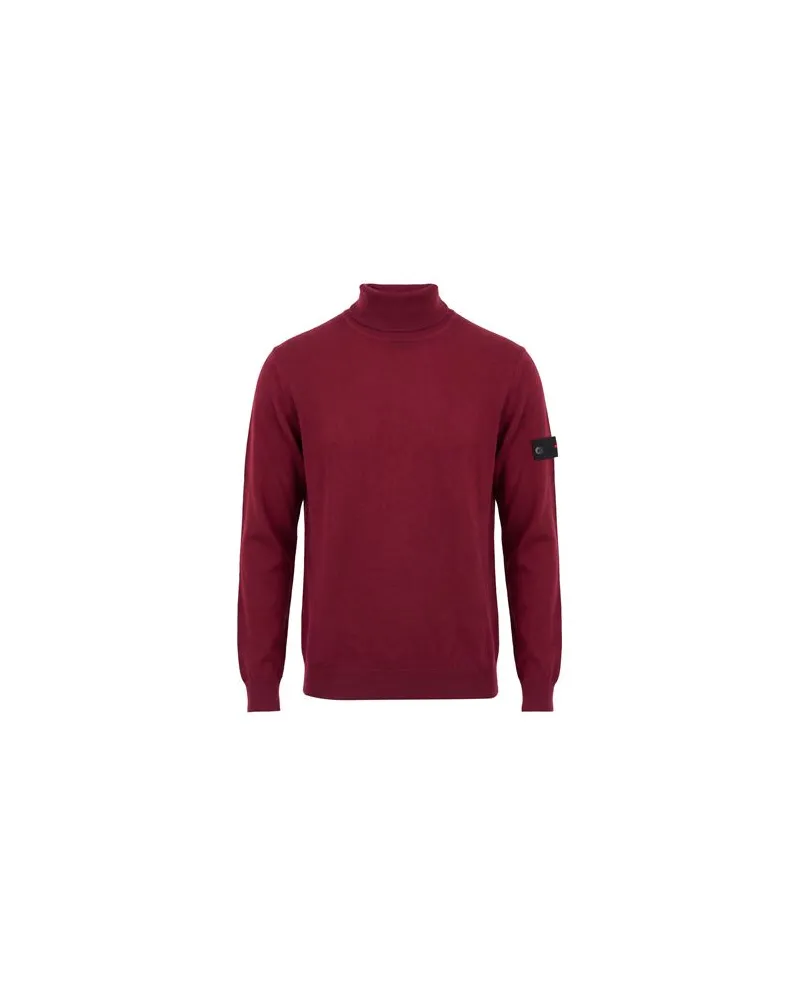 Peuterey STRICKWAREN - Rollkragenpulloverauf YOOX.COM Bordeaux