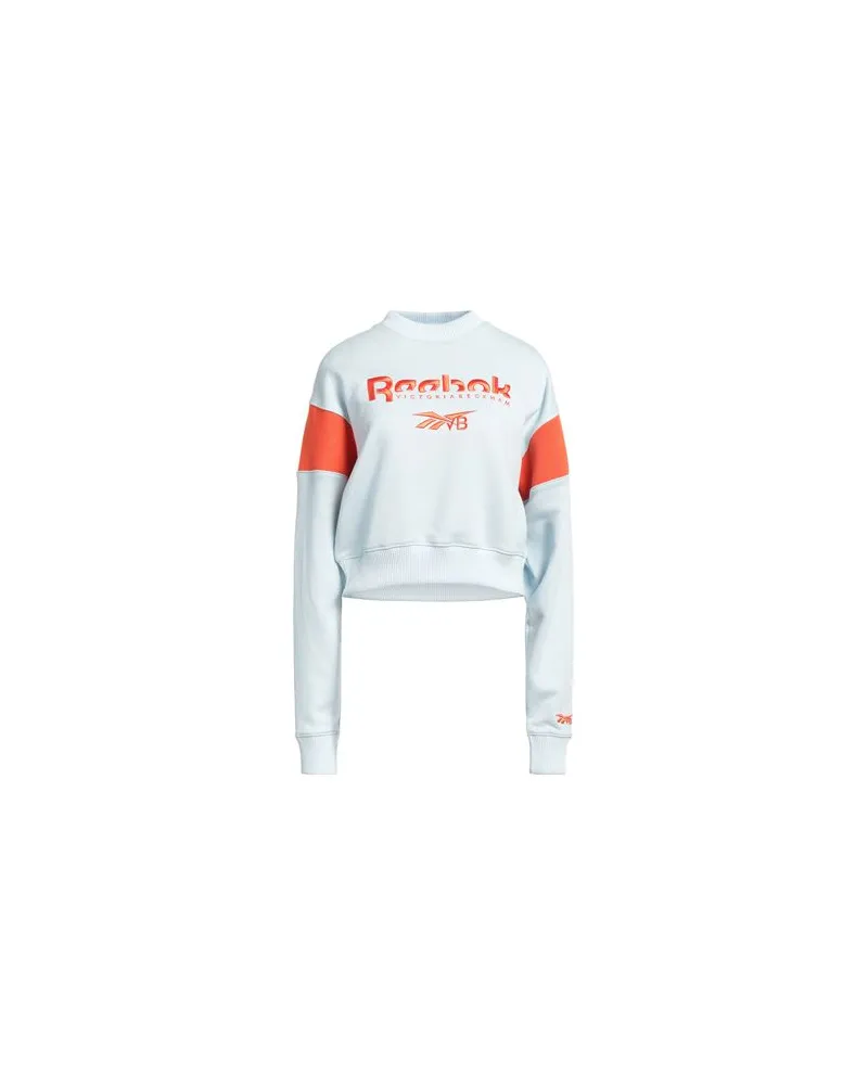 Reebok TOPS - Sweatshirtsauf YOOX.COM Himmelblau
