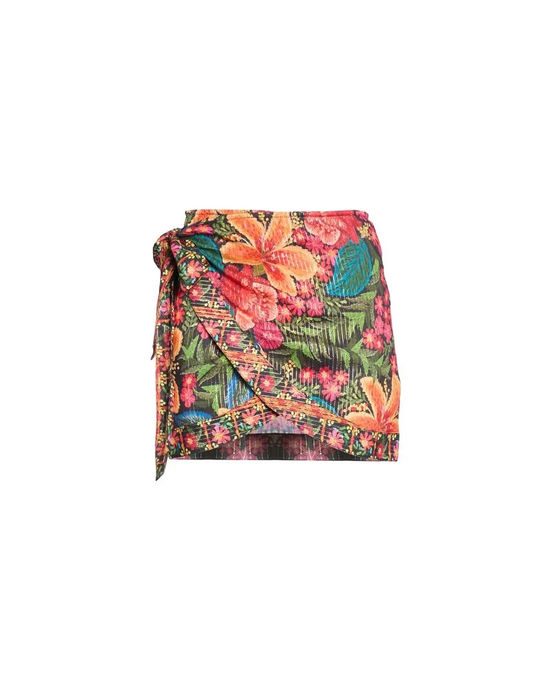 FARM Rio STITCHED GARDEN TAPESTRY MINI SKIRT  - HOSEN & RÖCKE - Miniröckeauf YOOX.COM Rot