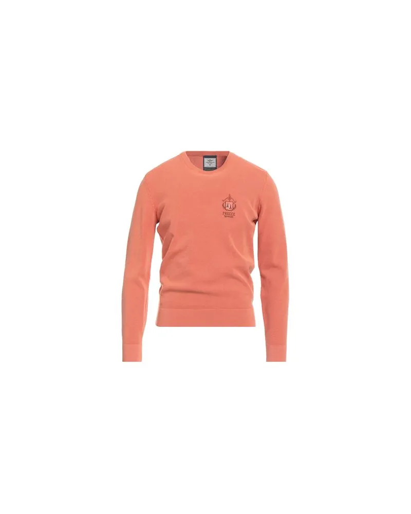 Aeronautica Militare STRICKWAREN - Pulloverauf YOOX.COM Orange