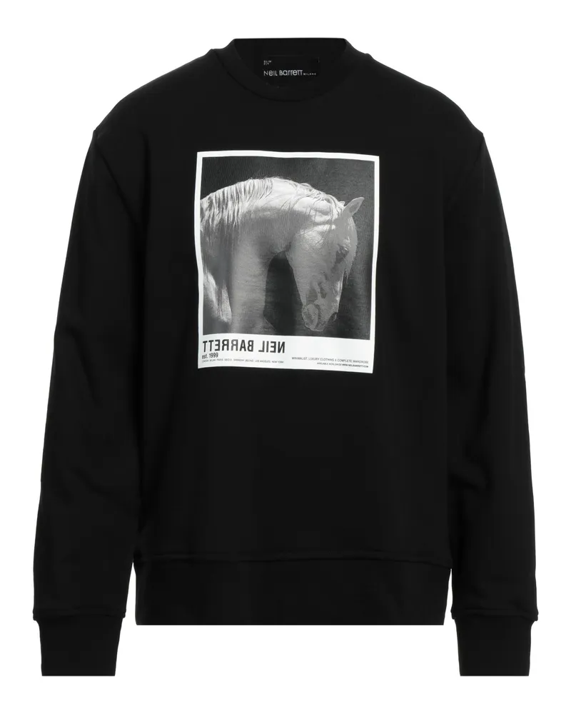 Neil Barrett Sweatshirt Schwarz