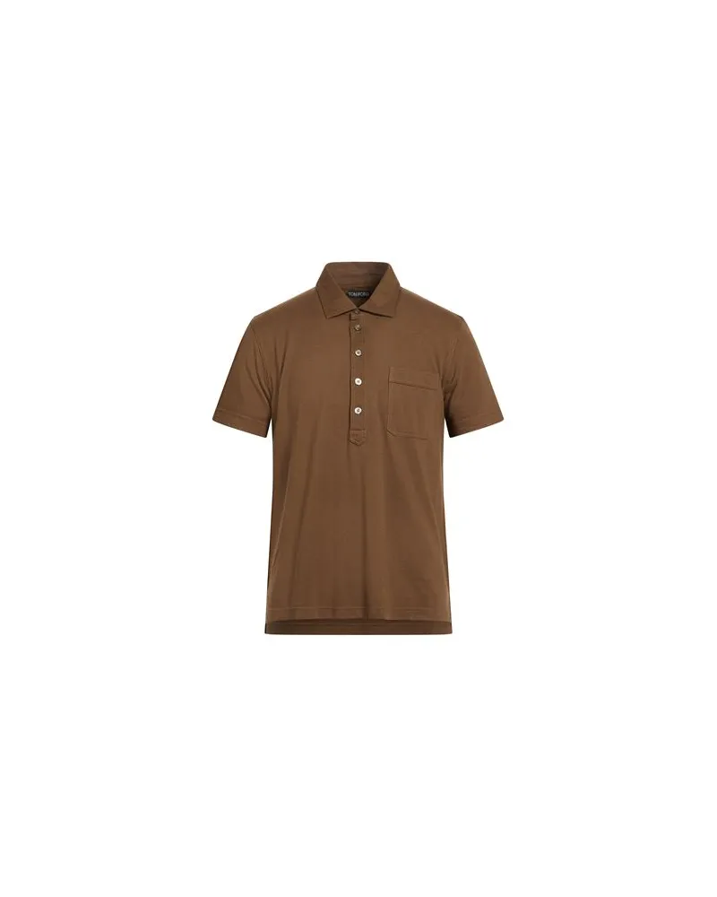 Tom Ford TOPS - Poloshirtsauf YOOX.COM Braun