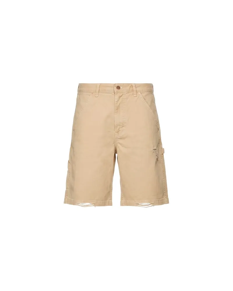 Wrangler HOSEN & RÖCKE - Jeansshortsauf YOOX.COM Sand