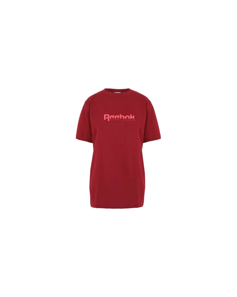 Reebok RBK VB TEE - TOPS - T-shirtsauf YOOX.COM Bordeaux