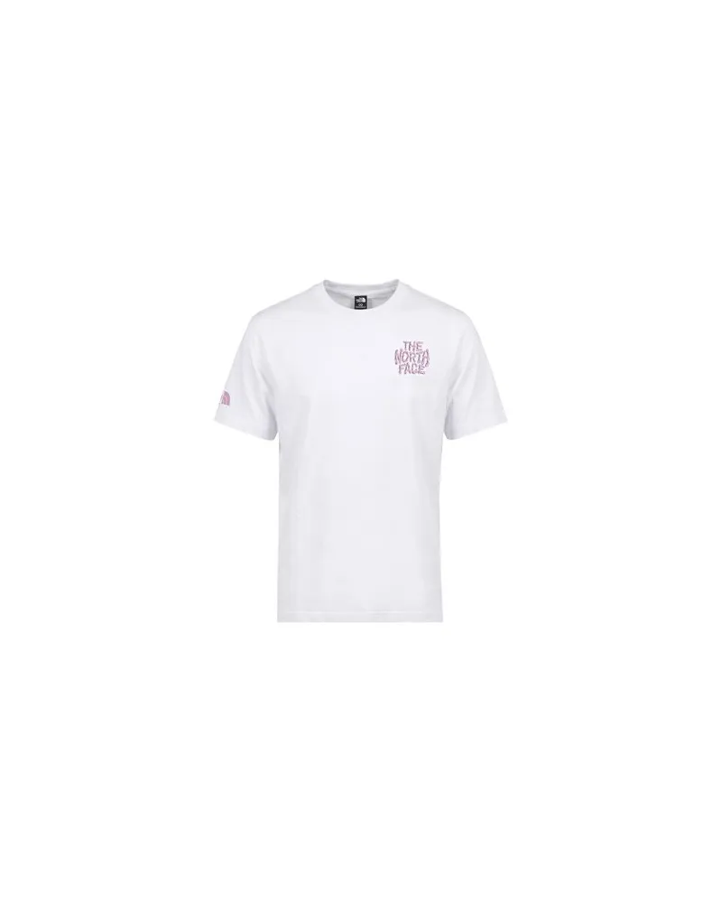 The North Face M DRIP LOGO RELAXED SHORT SLEEVE TEE-GRA - TOPS - T-shirtsauf YOOX.COM Weiß