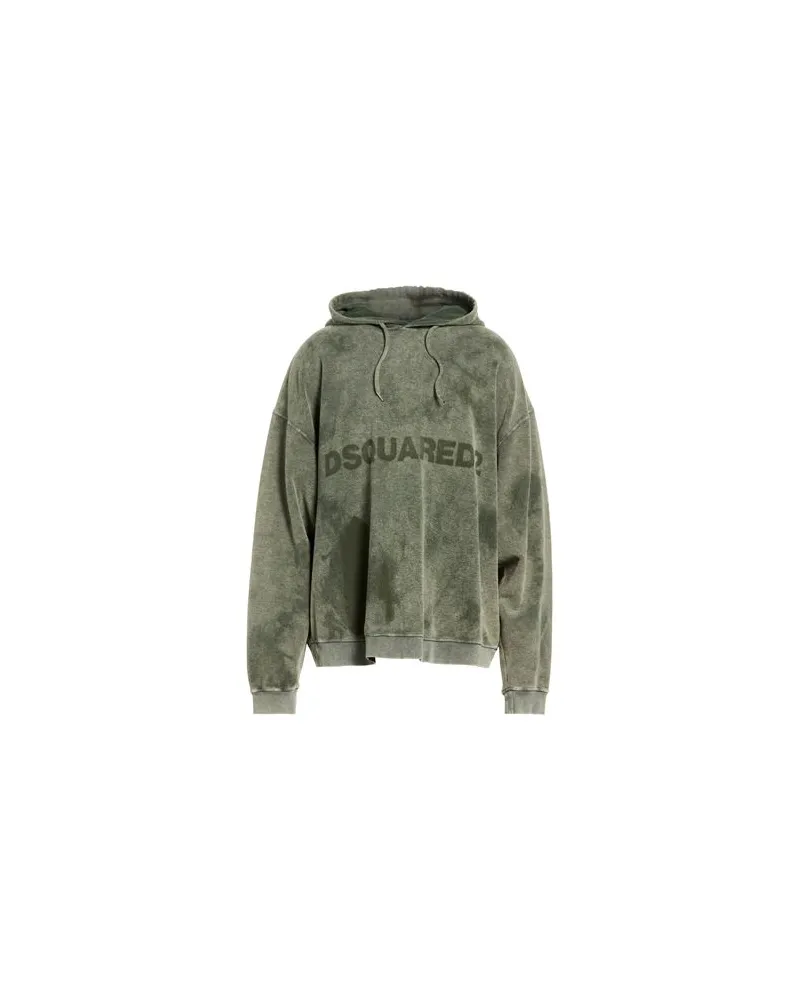 Dsquared2 TOPS - Sweatshirtsauf YOOX.COM Militärgrün