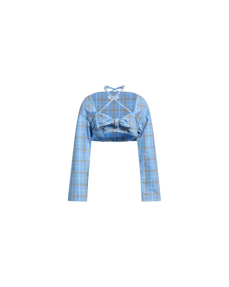 MSGM TOPS - Topsauf YOOX.COM Azurblau