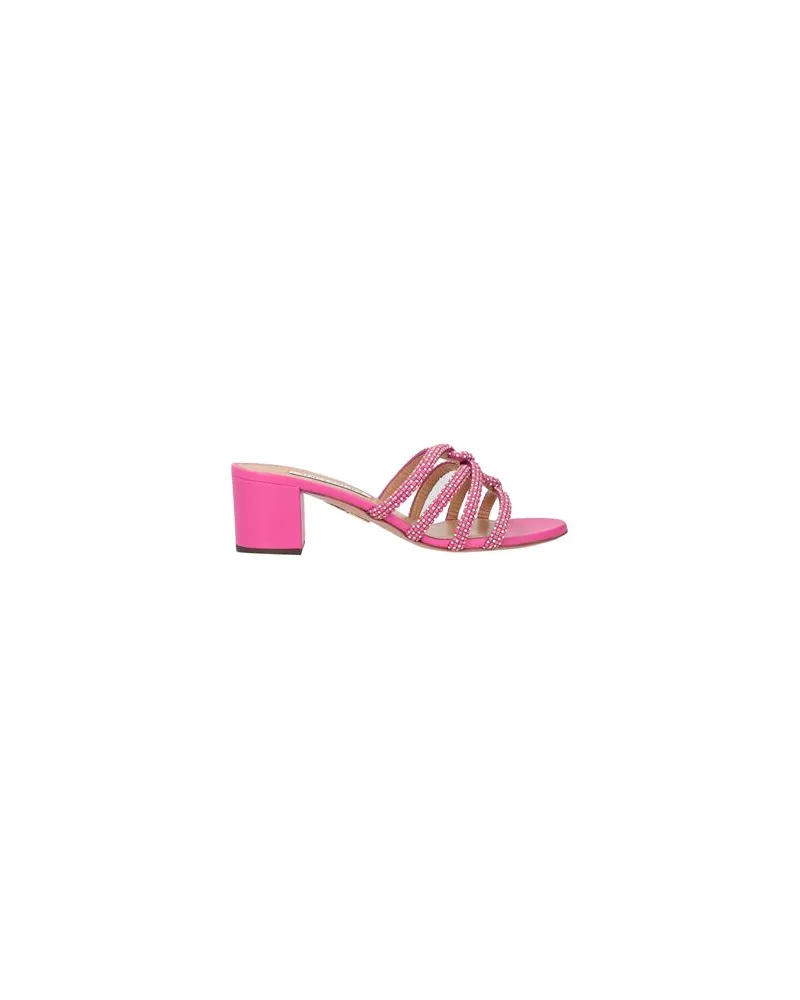 Aquazzura SCHUHE - Sandalenauf YOOX.COM Fuchsia