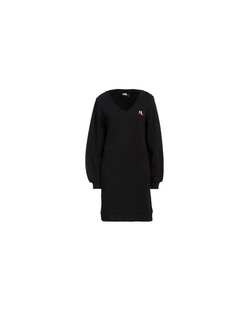 Karl Lagerfeld KLEIDER - Mini-Kleiderauf YOOX.COM Schwarz