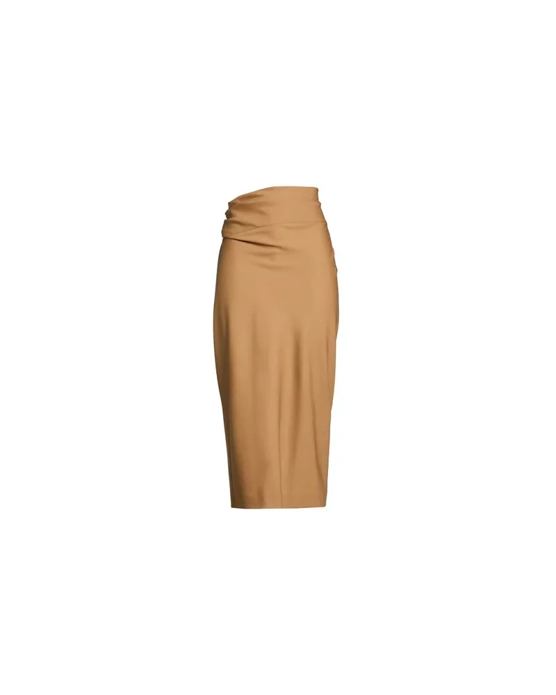 Alberta Ferretti HOSEN & RÖCKE - Midi-Röckeauf YOOX.COM Hellbraun