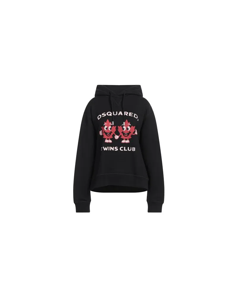 Dsquared2 TOPS - Sweatshirtsauf YOOX.COM Schwarz