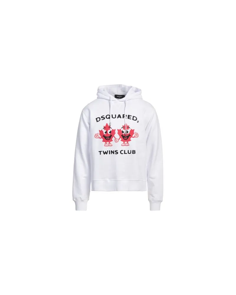 Dsquared2 TOPS - Sweatshirtsauf YOOX.COM Weiß