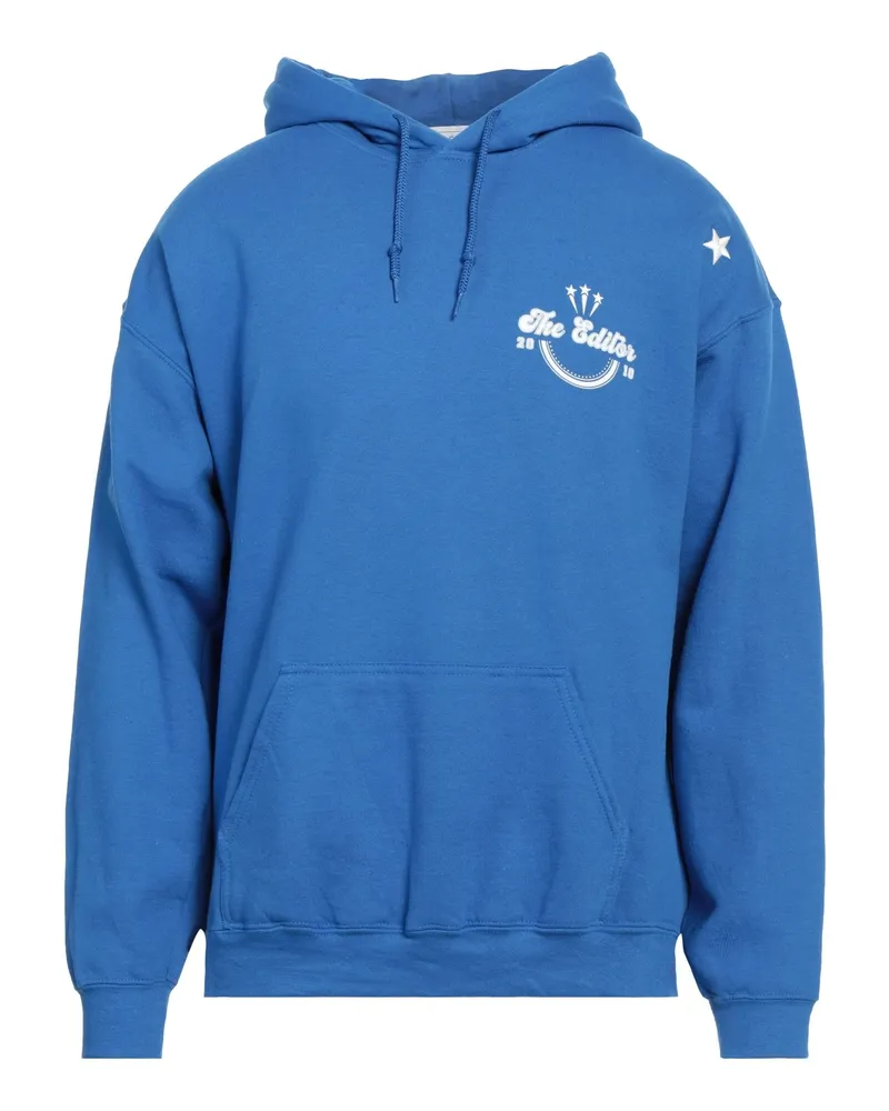 THE EDITOR Sweatshirt Blau