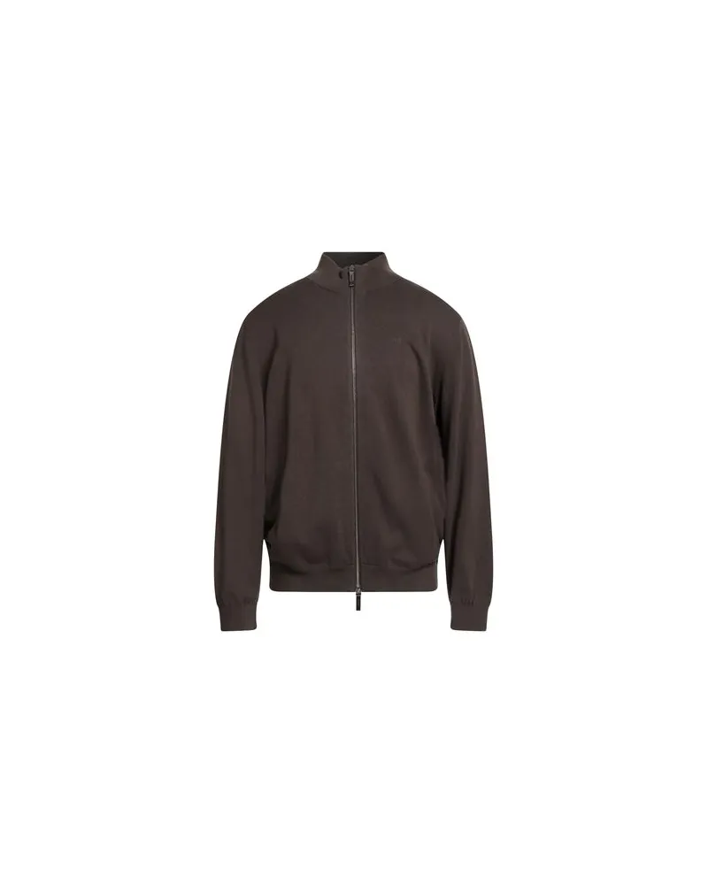 Armani Exchange STRICKWAREN - Strickjackenauf YOOX.COM Militärgrün