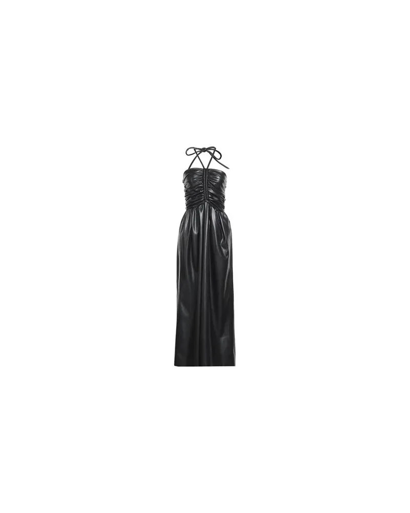 MSGM KLEIDER - Maxi-Kleiderauf YOOX.COM Schwarz