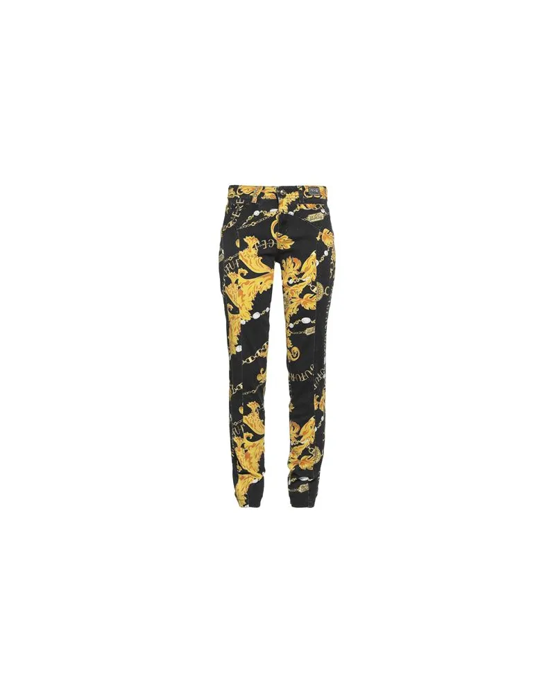 Versace Jeans HOSEN & RÖCKE - Jeanshosenauf YOOX.COM Schwarz