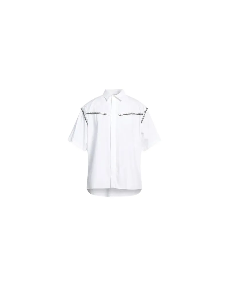 MSGM TOPS - Hemdenauf YOOX.COM Weiß