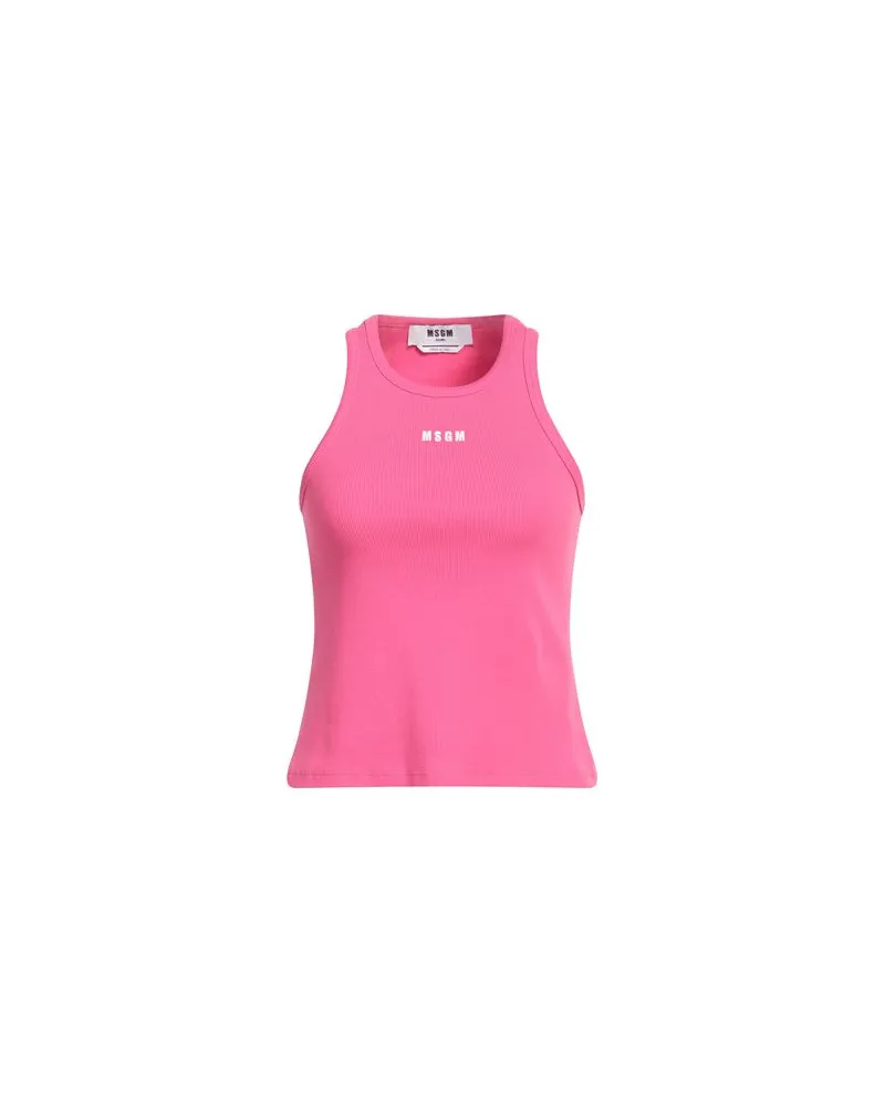 MSGM TOPS - Tank Topsauf YOOX.COM Fuchsia