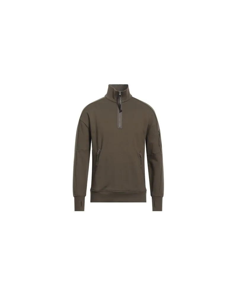 C.P. Company TOPS - Sweatshirtsauf YOOX.COM Militärgrün