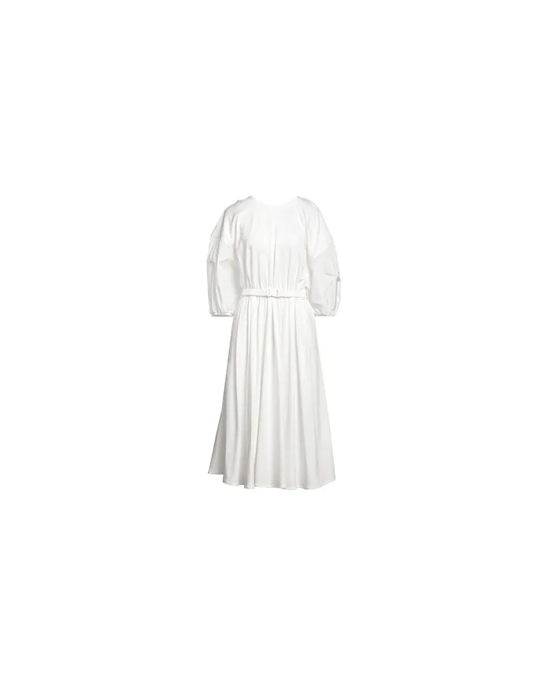Moncler KLEIDER - Midi-Kleiderauf YOOX.COM Weiß