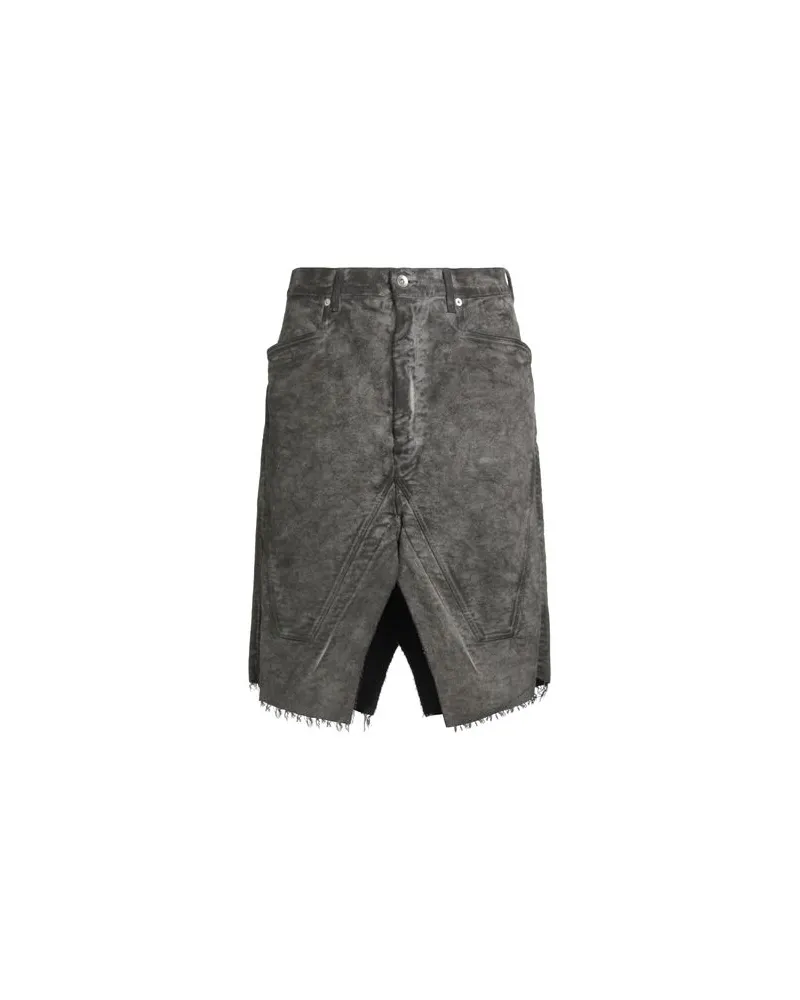 DRKSHDW by Rick Owens HOSEN & RÖCKE - Midi-Röckeauf YOOX.COM Blei