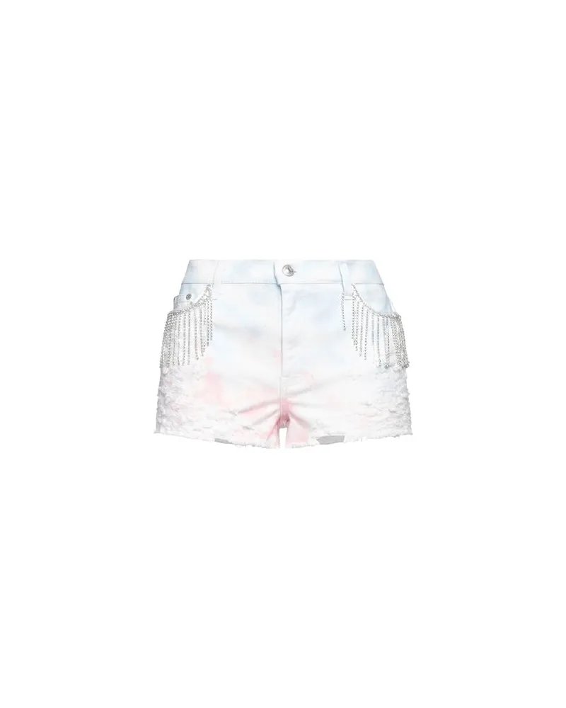 Chiara Ferragni HOSEN & RÖCKE - Jeansshortsauf YOOX.COM Elfenbein