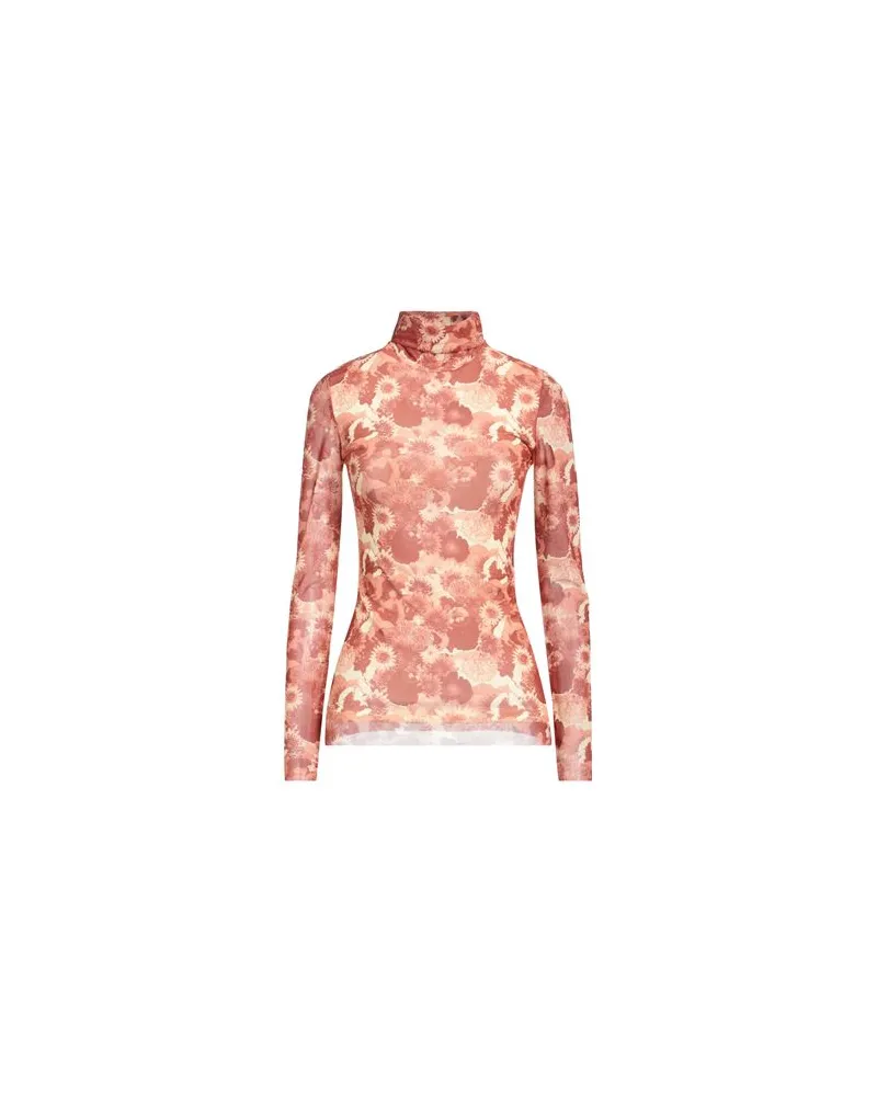 Ganni TOPS - Topsauf YOOX.COM Rostrot