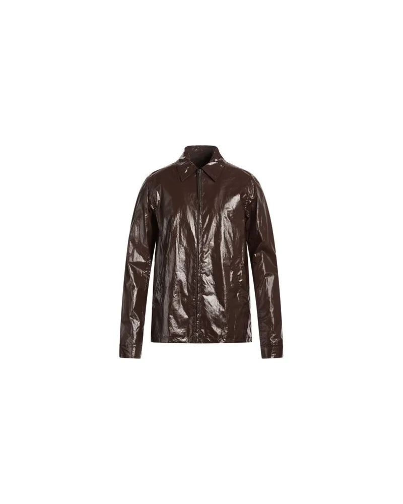 Rick Owens JACKEN & MÄNTEL - Jacken und Anoraksauf YOOX.COM Dunkelbraun