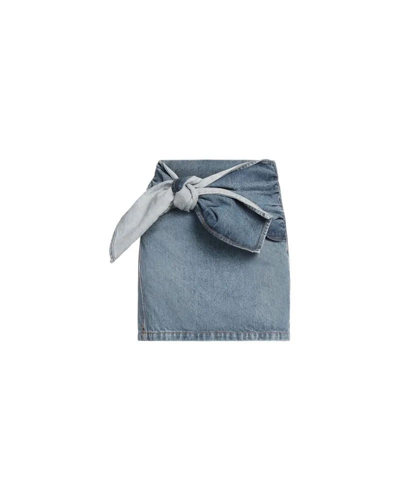 MSGM HOSEN & RÖCKE - Jeansröckeauf YOOX.COM Blau