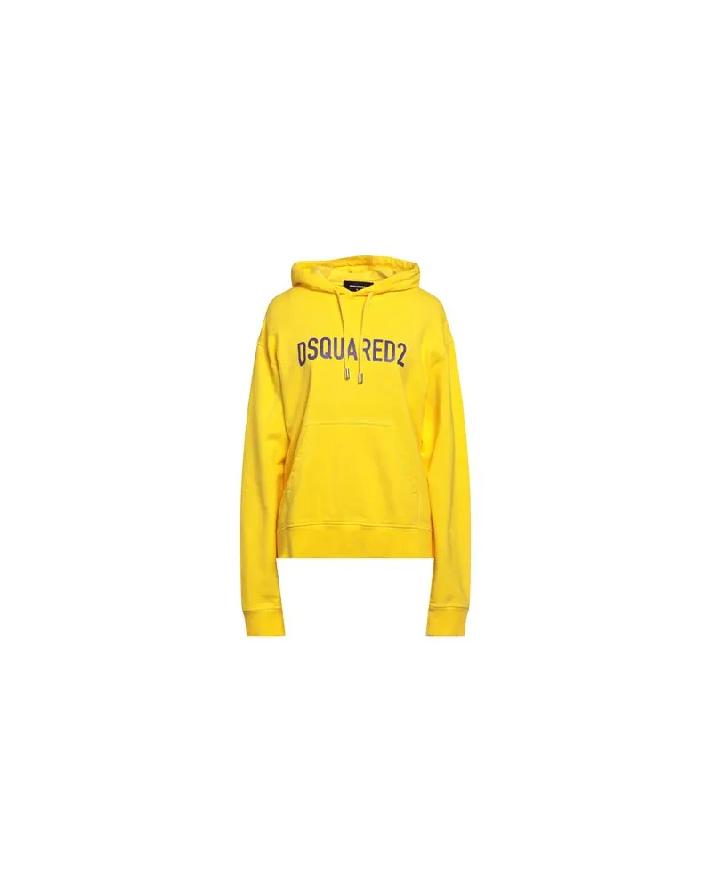 Dsquared2 TOPS - Sweatshirtsauf YOOX.COM Gelb