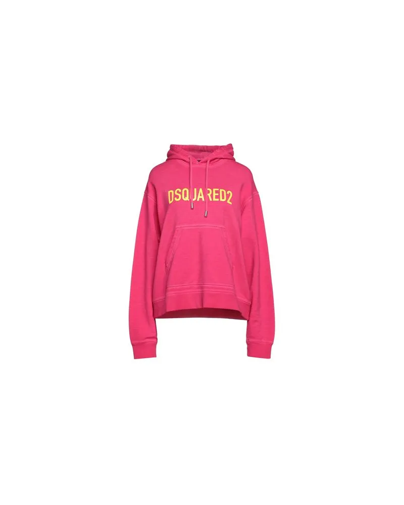 Dsquared2 TOPS - Sweatshirtsauf YOOX.COM Fuchsia