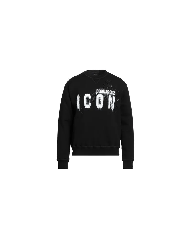 Dsquared2 TOPS - Sweatshirtsauf YOOX.COM Schwarz
