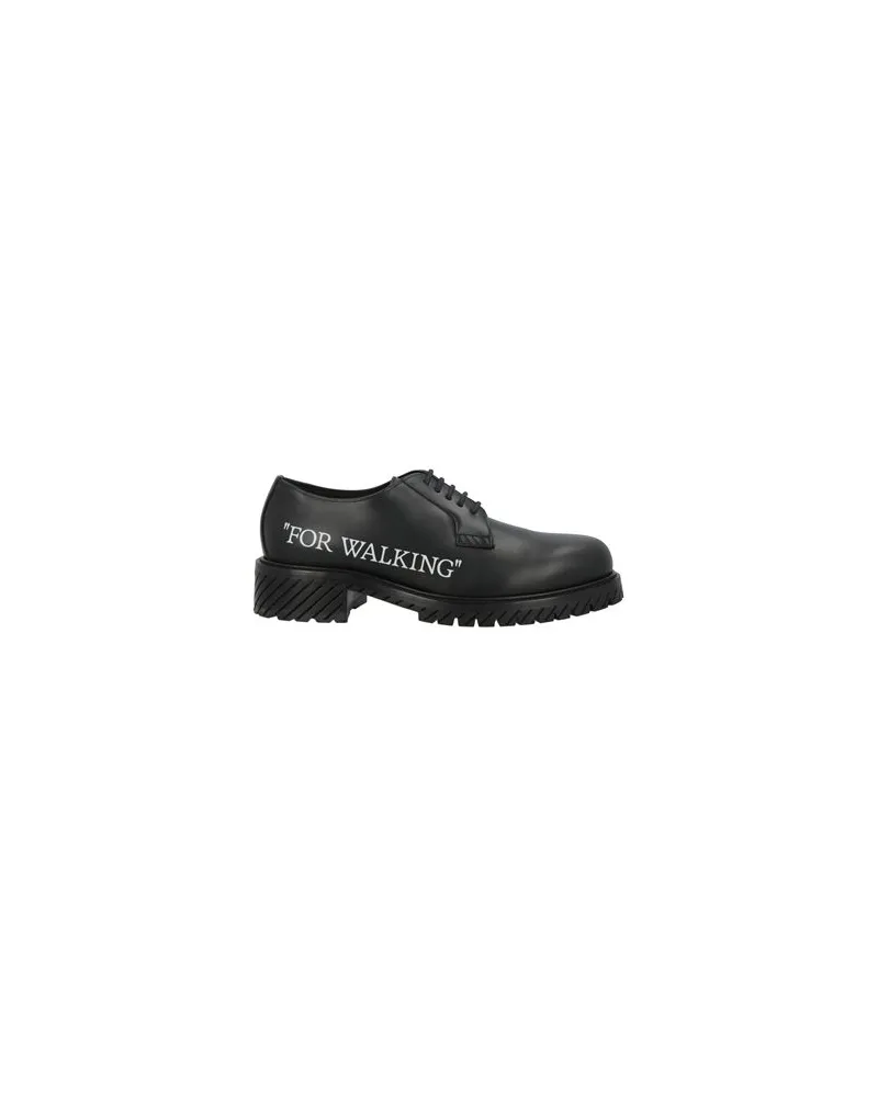 OFF-WHITE SCHUHE - Schnürschuheauf YOOX.COM Schwarz