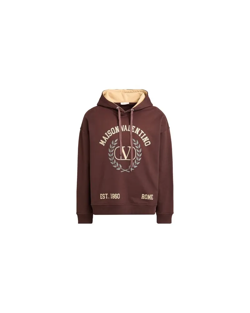 Valentino Garavani TOPS - Sweatshirtsauf YOOX.COM Schokobraun