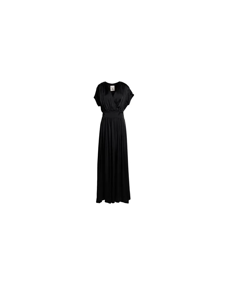 Semicouture KLEIDER - Maxi-Kleiderauf YOOX.COM Schwarz