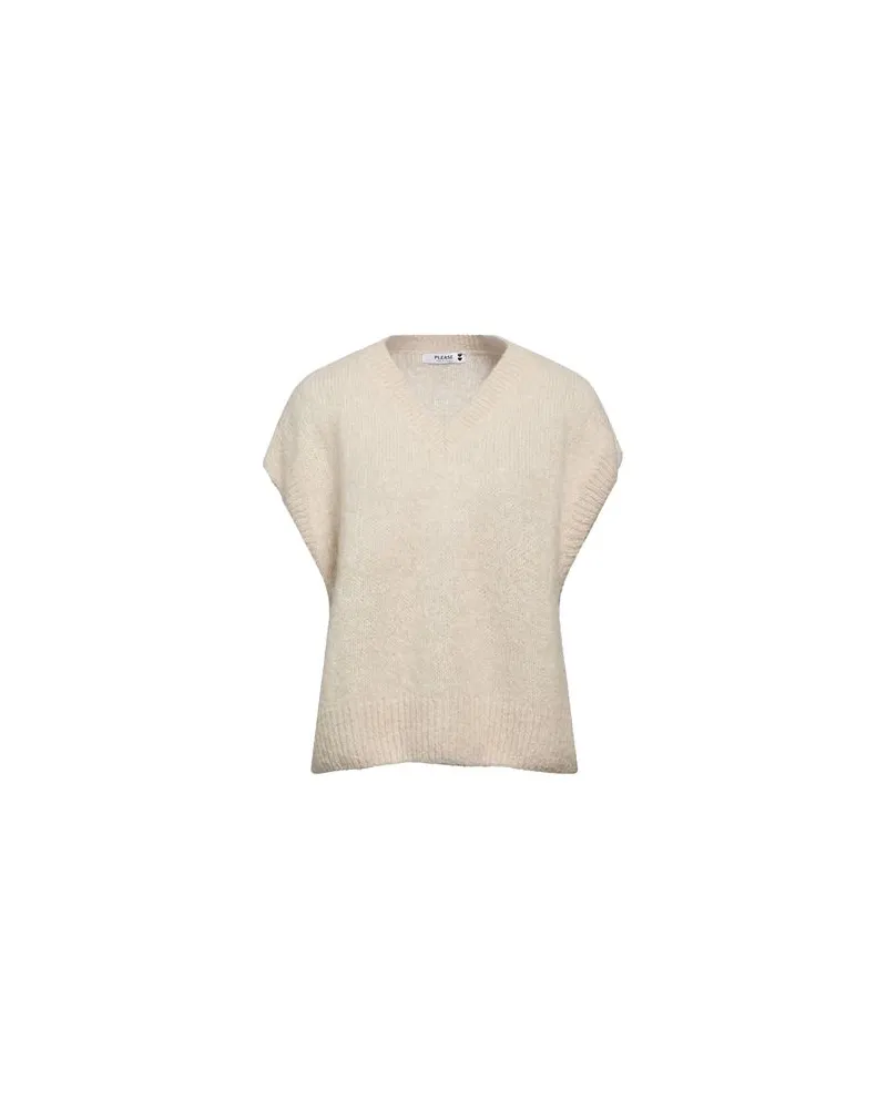 Please STRICKWAREN - Pulloverauf YOOX.COM Beige