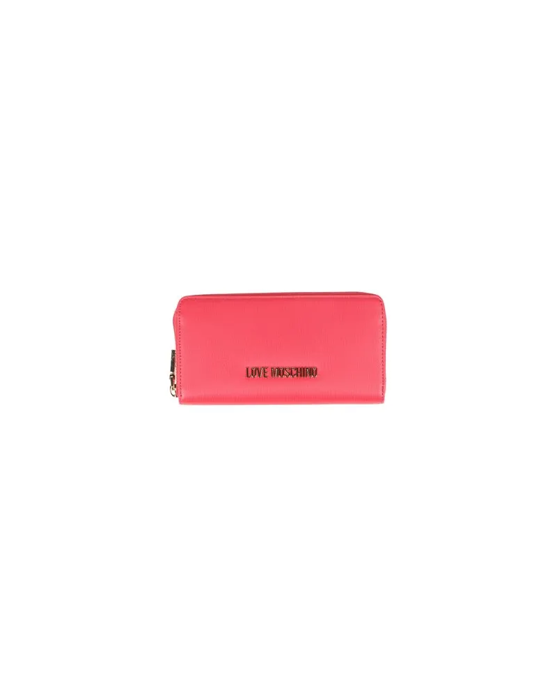 Moschino Kleinlederwaren - Brieftaschenauf YOOX.COM Rot