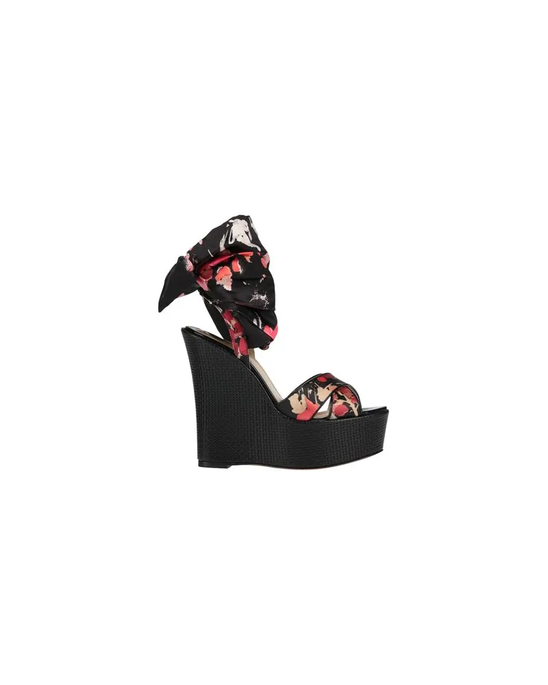 Elisabetta Franchi SCHUHE - Sandalenauf YOOX.COM Schwarz