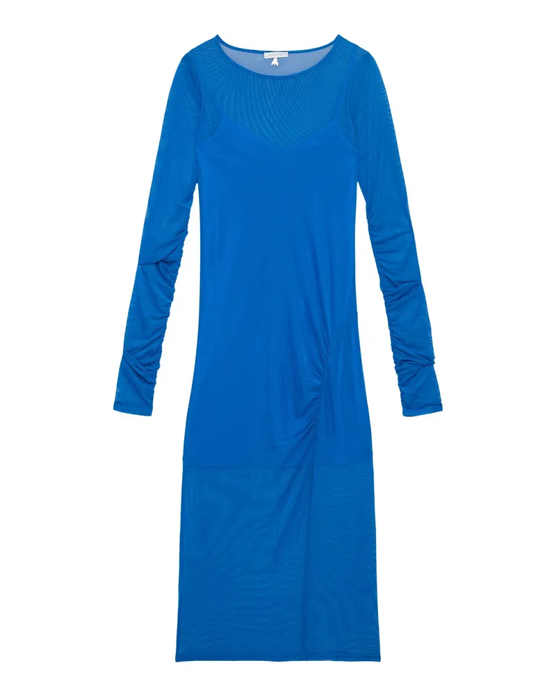 Patrizia Pepe Midi-Kleid Blau