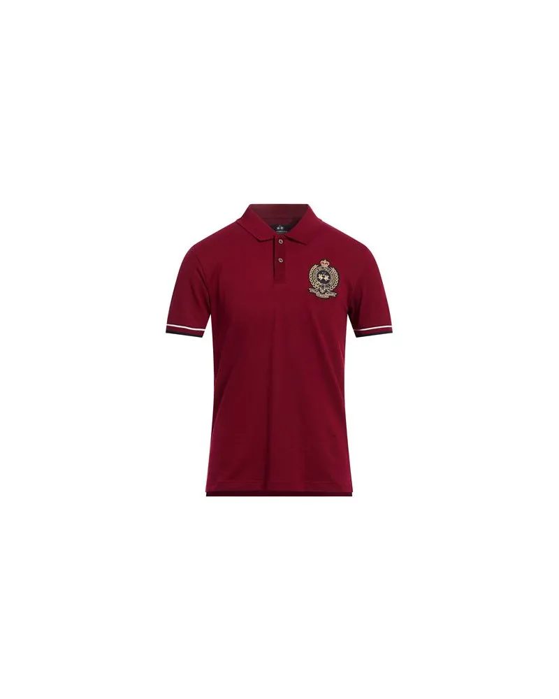 La Martina TOPS - Poloshirtsauf YOOX.COM Bordeaux
