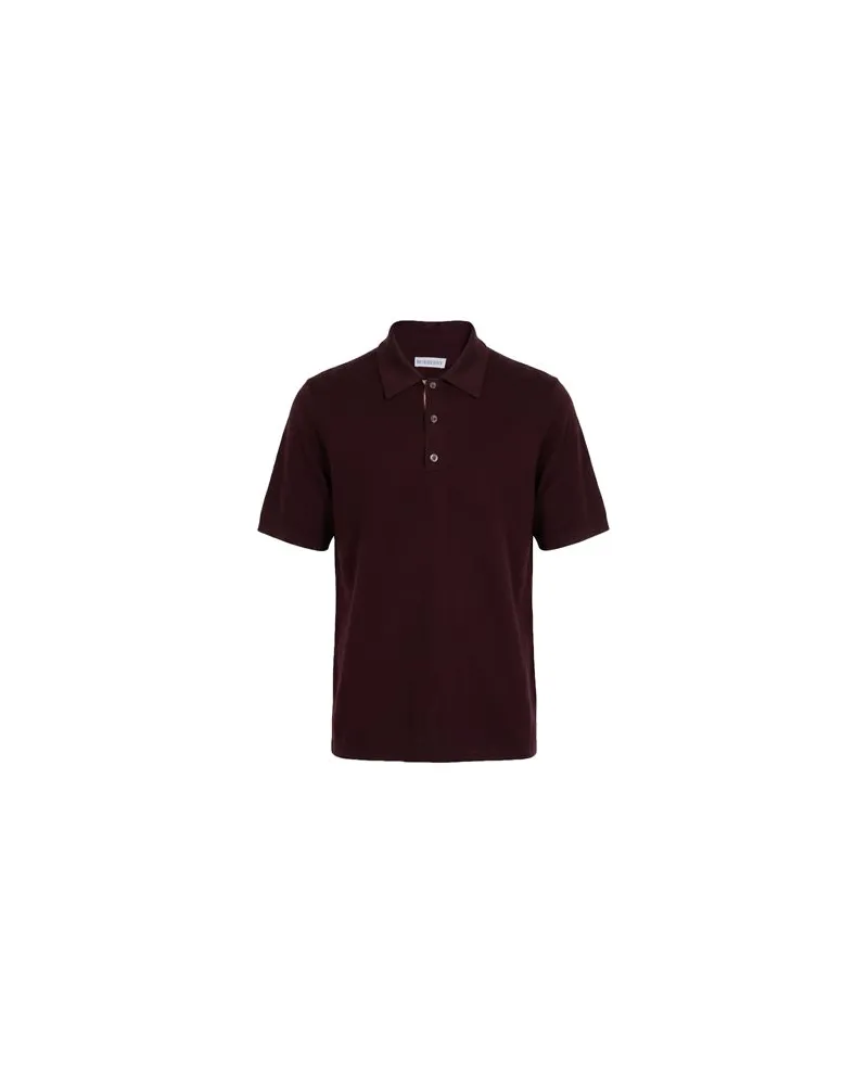 Burberry TOPS - Poloshirtsauf YOOX.COM Bordeaux