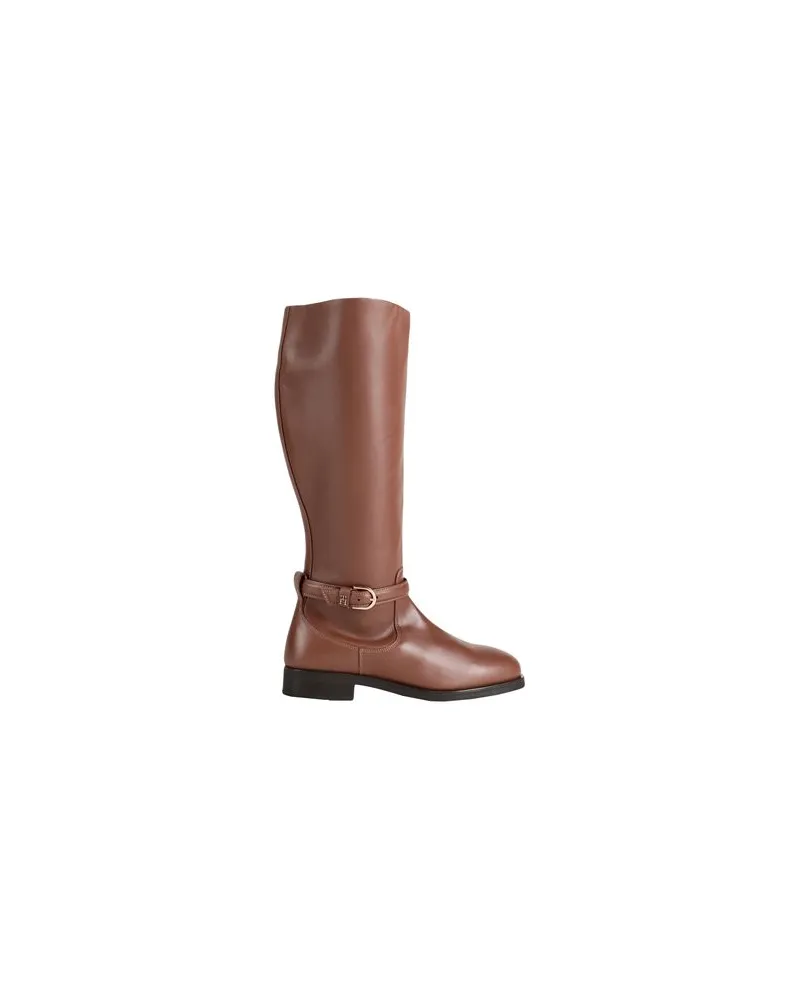 Tommy Hilfiger SCHUHE - Stiefelauf YOOX.COM Braun