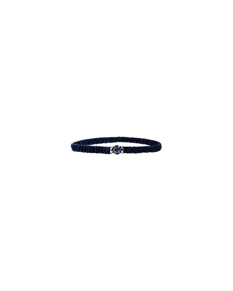 Semicouture Kleinlederwaren - Gürtelauf YOOX.COM Blau